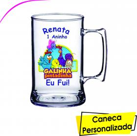 Caneca Personalizada Acrílico  4x0   