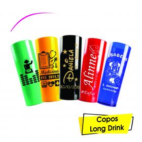 Copo Long Drink Acrílico  Serigrafia 1 Cor   