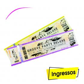 Ingressos Papel Moeda 21 x 59,4 4x0   